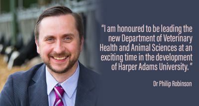 Harper Adams names new head of veterinary health